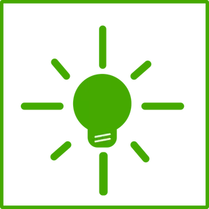 Eco save energy vector icon