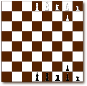Tablero de ajedrez y piezas