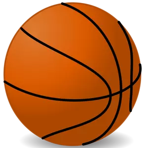 Imagem de vetor de bola de basquete