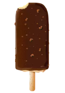 Chocolade-ijs vector afbeelding