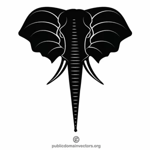 Elefant-Silhouette-Grafiken