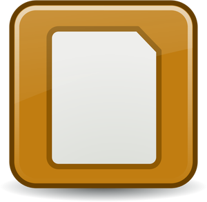 Document icon vector clip art