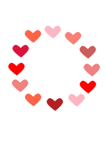 Kreis der Liebe-Vektor-illustration