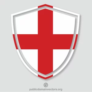 Escudo de armas de la bandera de Inglaterra