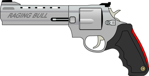Revolver with text