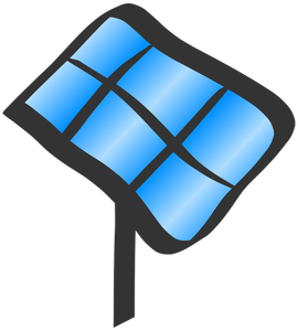 Solar panel vector afbeelding