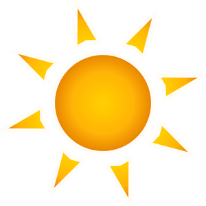 Arte di clip del simbolo sole