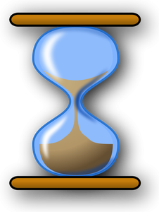 Hourglass vector clip art