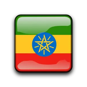 Äthiopische Vektor Kennzeichnungsschaltfläche