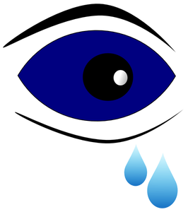 Eye drops sign vector illustration