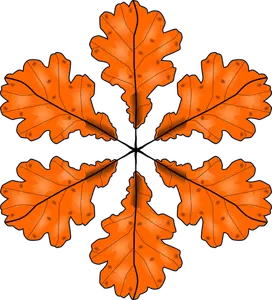 Illustration vectorielle d'automne feuille