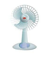 Desktop fan vector image