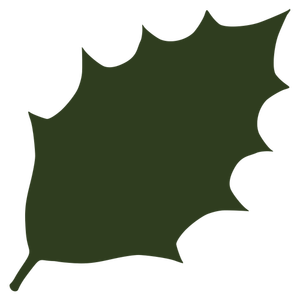 Leaf silhuett vektor