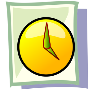 Farb-Vektorgrafik temporäre Datei Symbol 