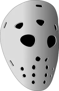 Clip-art vector da máscara de hóquei