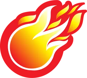 Feuerball-Symbol
