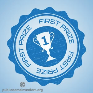 First place badge