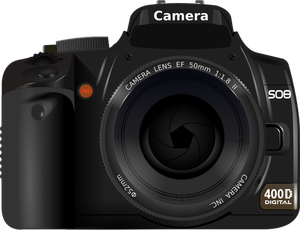 DSLR kamera kamera vektor illustration