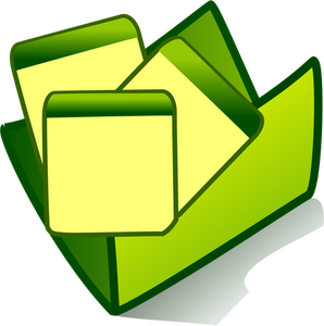 Vector drawing of application folder icon