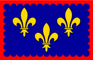 Berry Region Flagge Vektor-Bild