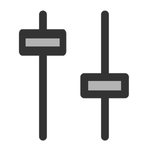 Icono del ecualizador de audio