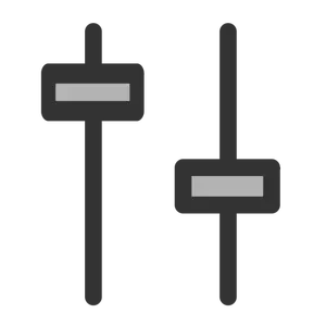 Audio equalizer icon