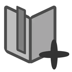 Menambahkan clip art vektor ikon bookmark