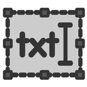 Text box tool icon