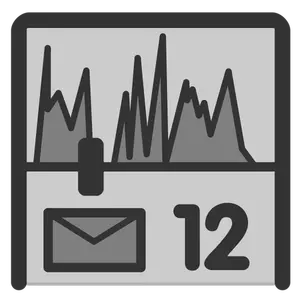 Mailbox icon symbol