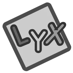 Obiekt clipart ikony Lyx
