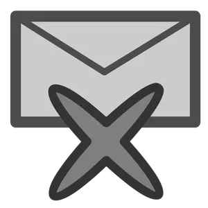 Excluir ícone de e-mail
