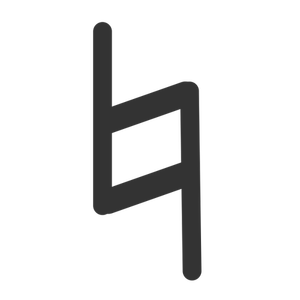 Musical symbol clip art icon