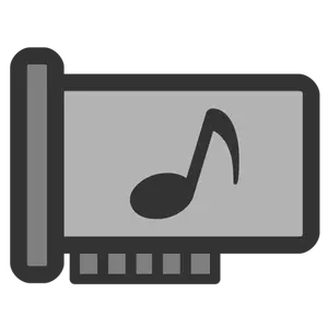 Sound card vector icon