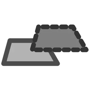 Tab icon clip art vector