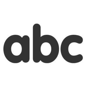 Text icon abc