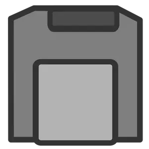 Gray disc or sim card