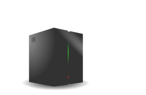 Mainframe computer vector image