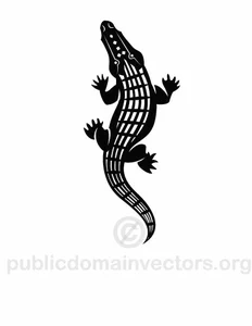 Image vectorielle alligator