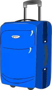 Blå bagasje