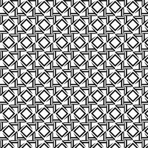 Intrikat geometrisk mønster