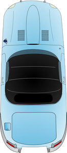 Vector image of a car