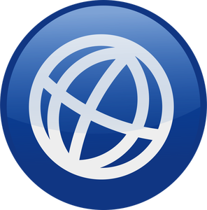 Globe vektor ikonbild