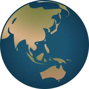 Globe vektorbild