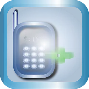 Mobile phone icon vector image