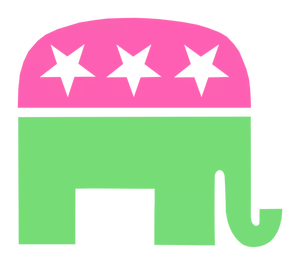 Republikaanien symboli - elefantti