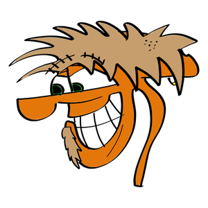 Cartoon character vector image