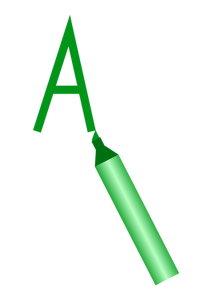 Vector clip art of marker
