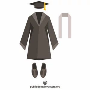 Conjunto de ropa para graduados