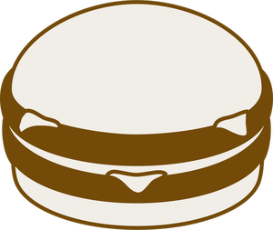 Grafica vettoriale di hamburger