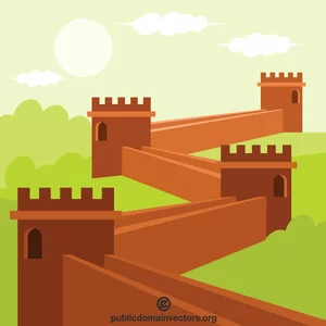 Marele zid din China 3D arta